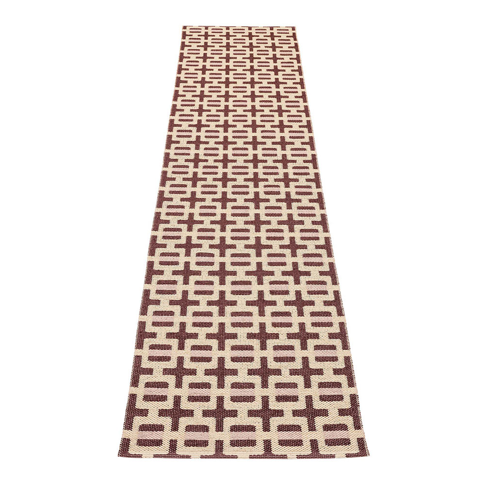 TOM - tapis long, tapis de couloir - BURGUNDY – Image 8