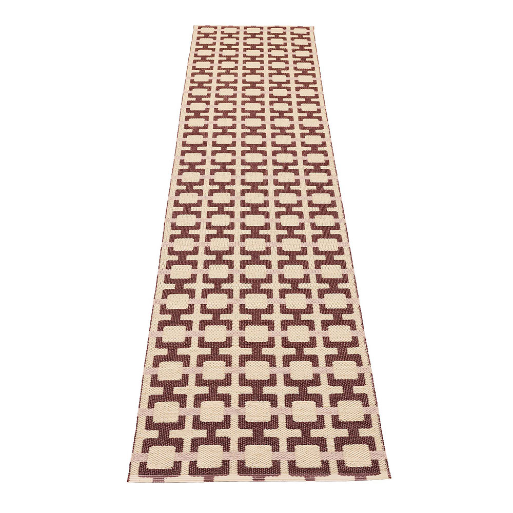 TOM - tapis long, tapis de couloir - BURGUNDY – Image 7