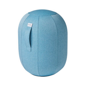 KAPSUL - Pouf ergonomique - LEIV - ICE BLUE taille M