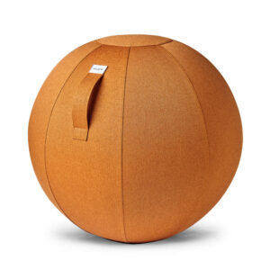 Pouf, siège ballon - LEIV - CURCUMA ø65cm