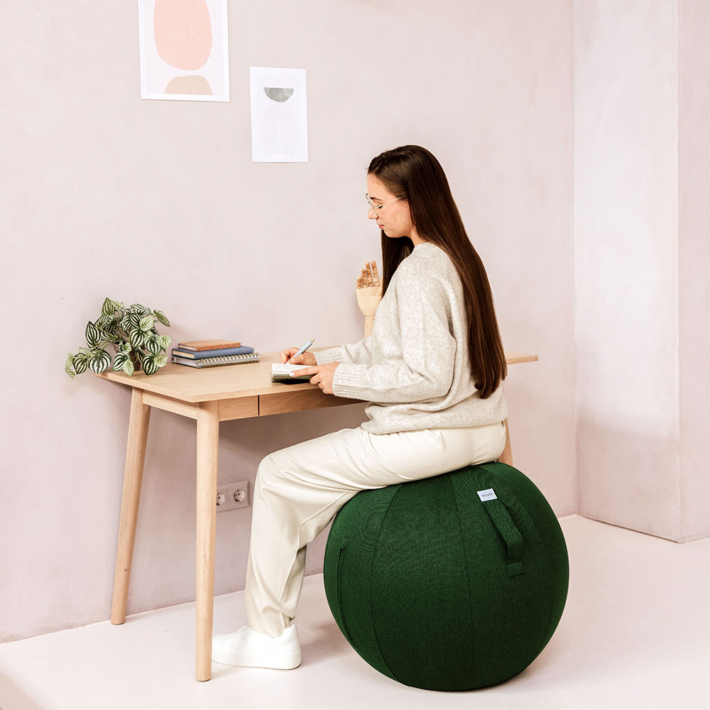 Pouf, siège ballon - LEIV - PINE ø65cm – Image 5