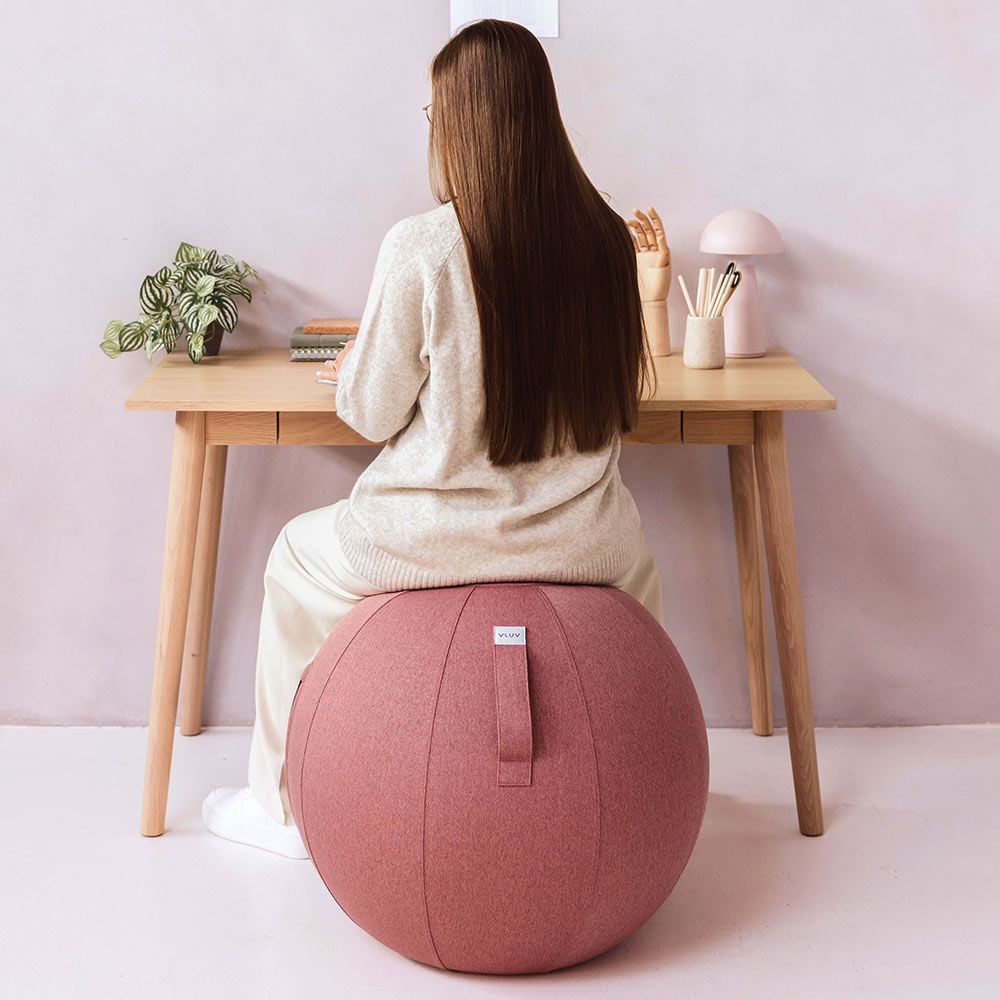 Pouf, siège ballon - LEIV - PUCE ø65cm – Image 3